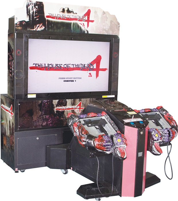 電玩，鬼屋4代，55寸寬瑩幕,二手模擬槍機(jī)，優(yōu)惠價(jià)廠家直銷